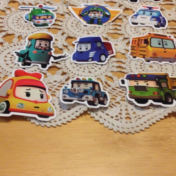 Kid's car stickers bundle, Poli - Picture 4 of 4